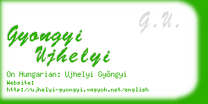 gyongyi ujhelyi business card