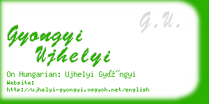gyongyi ujhelyi business card